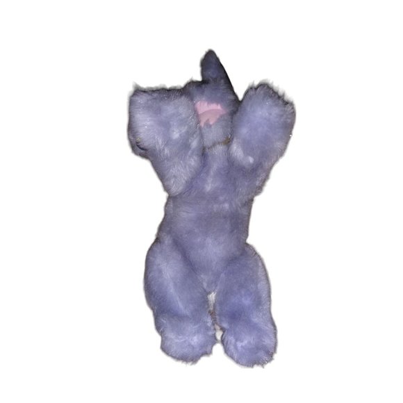 VTG Cosmo Gray Dog Stuffed Animal Toys R Us Battat Plush Puppy Dog - Picture 8 of 10